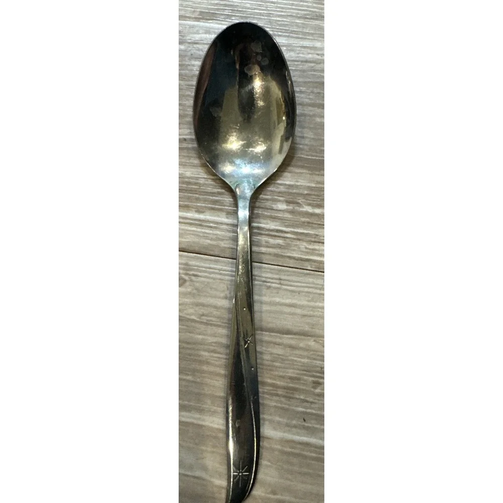 21 Oneida Community Twin Star Stainless. Atomic Starburst. See Description‎